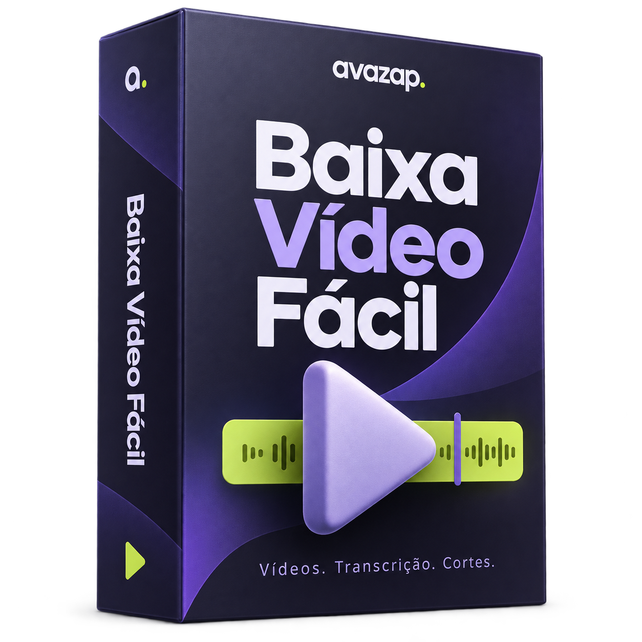 Embalagem digital do Baixa Vídeo Fácil