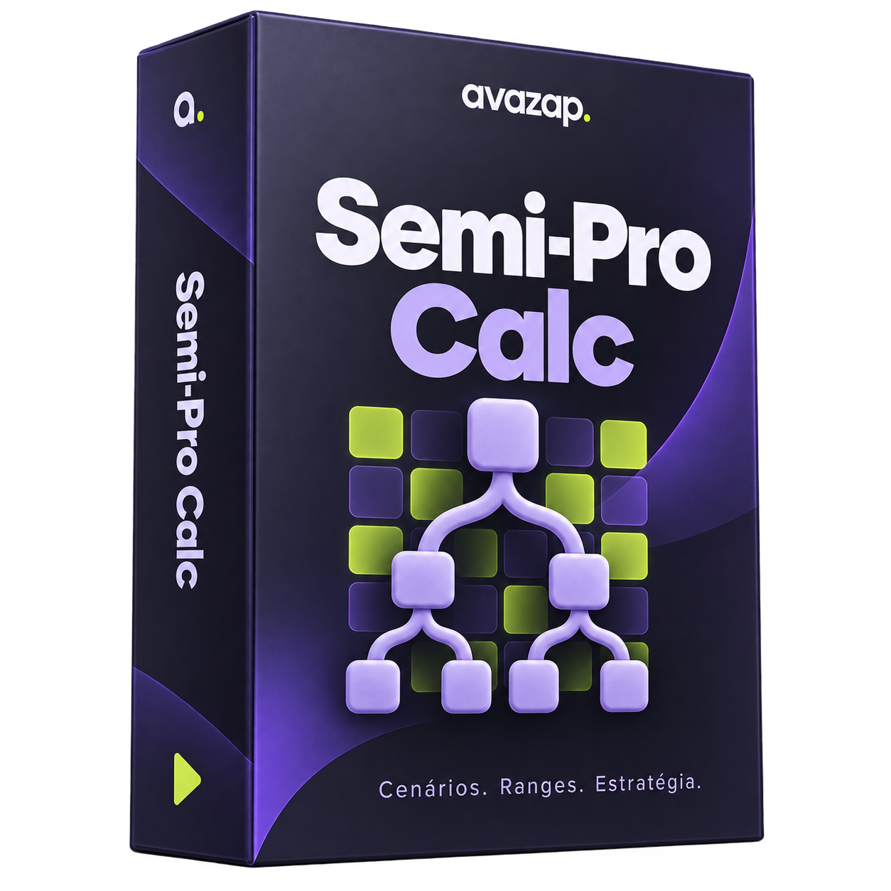 Embalagem digital do Semi-Pro Calc