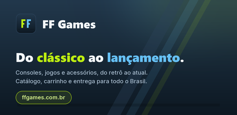 FF Games, loja online de games retrô e modernos
